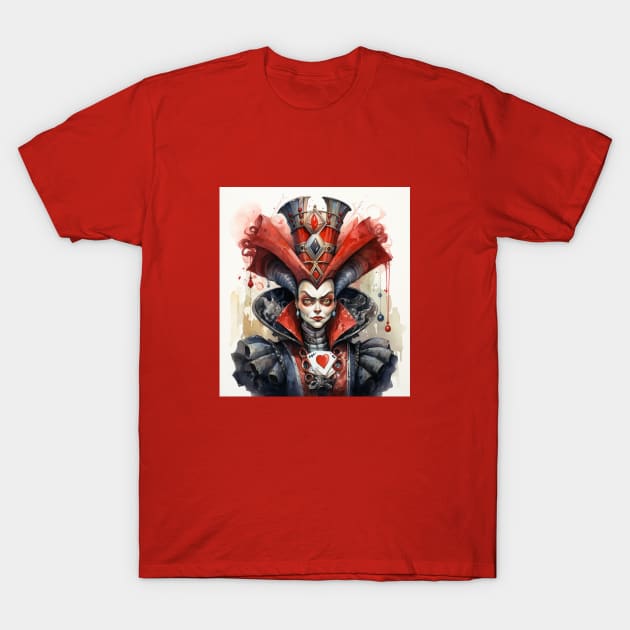 Queen of Hearts T-Shirt by tfortwo